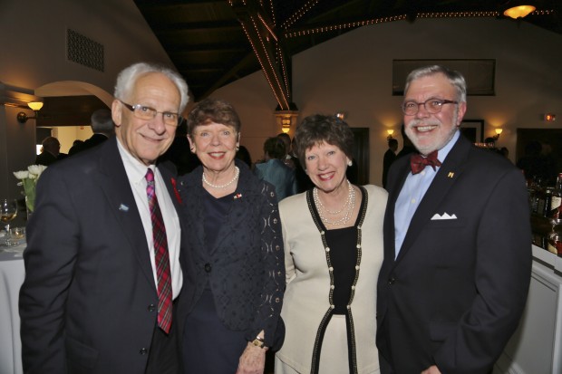 Peter and Alice Sargent, Richelle and Michael Weisbrod
